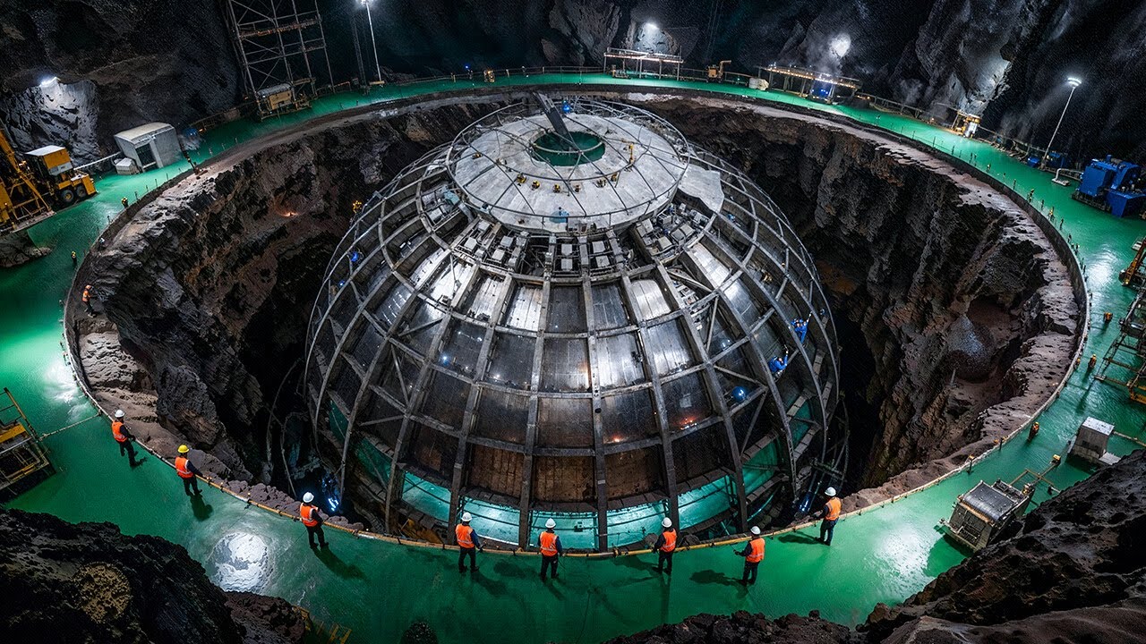 Equipe Internacional Construiu um Laboratório Monstro no Subterrâneo, Aqui Está o Porquê