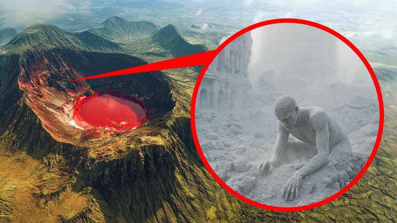 Cientistas encontraram uma cidade moderna enterrada sob cinzas vulcânicas