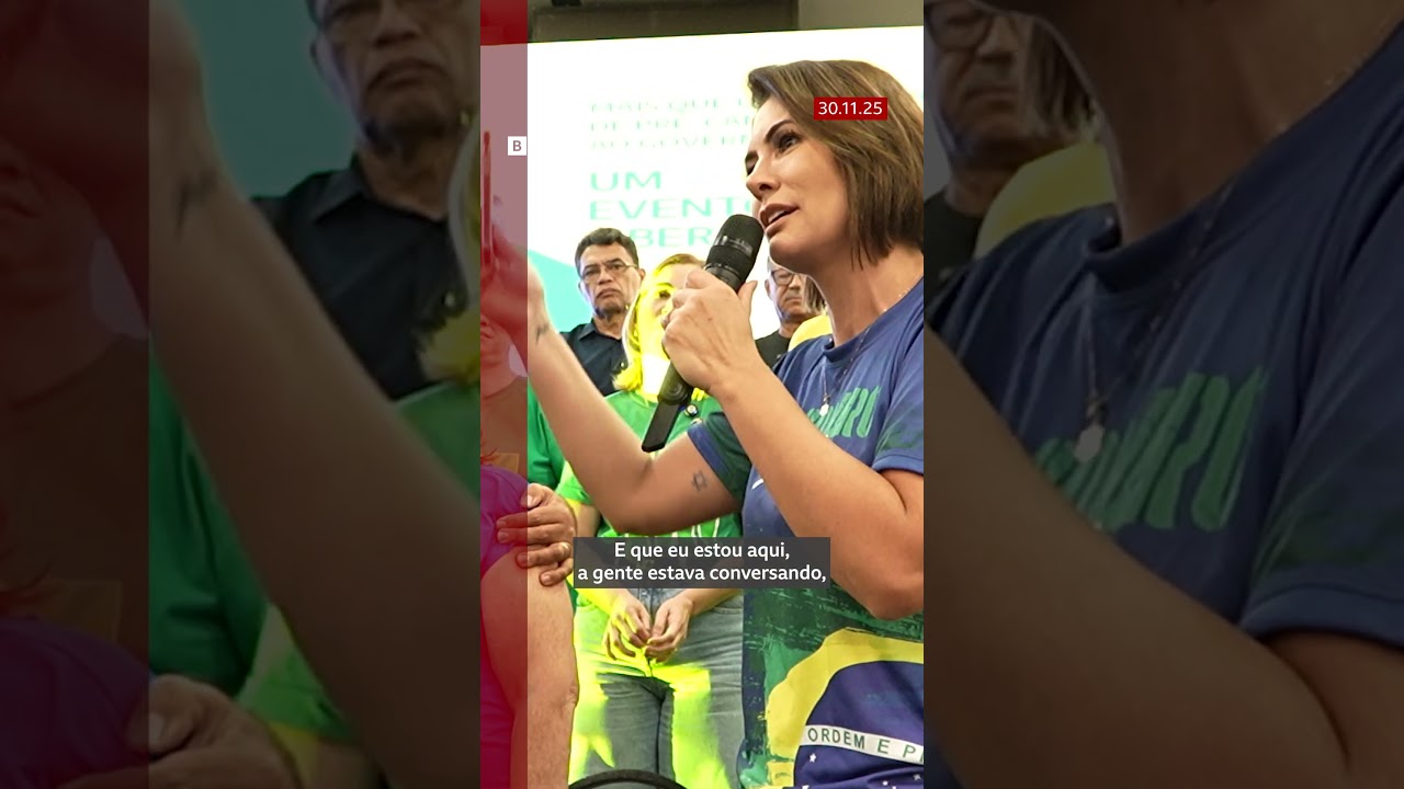 O recado de Michelle ao marido Jair Bolsonaro