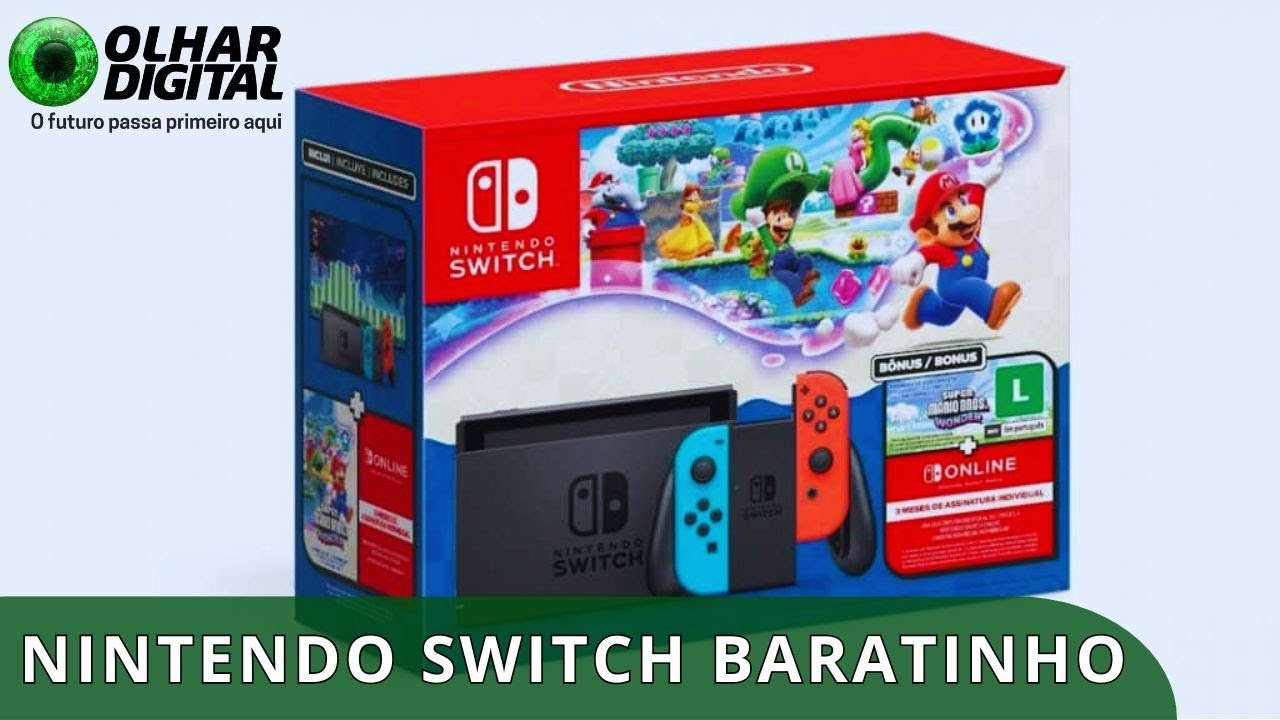 Ofertas de Natal: Fire TV Stick, Nintendo Switch e mais!