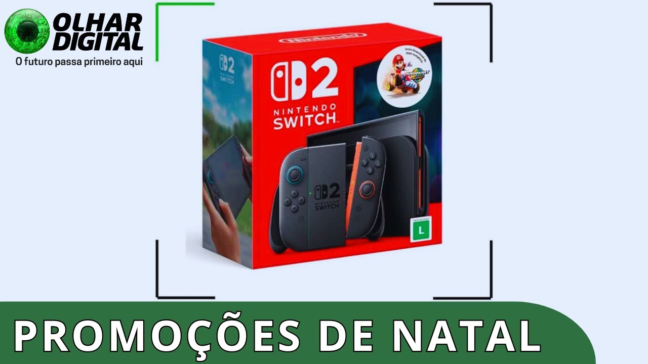 Ofertas de Natal: Nintendo Switch 2 com desconto!
