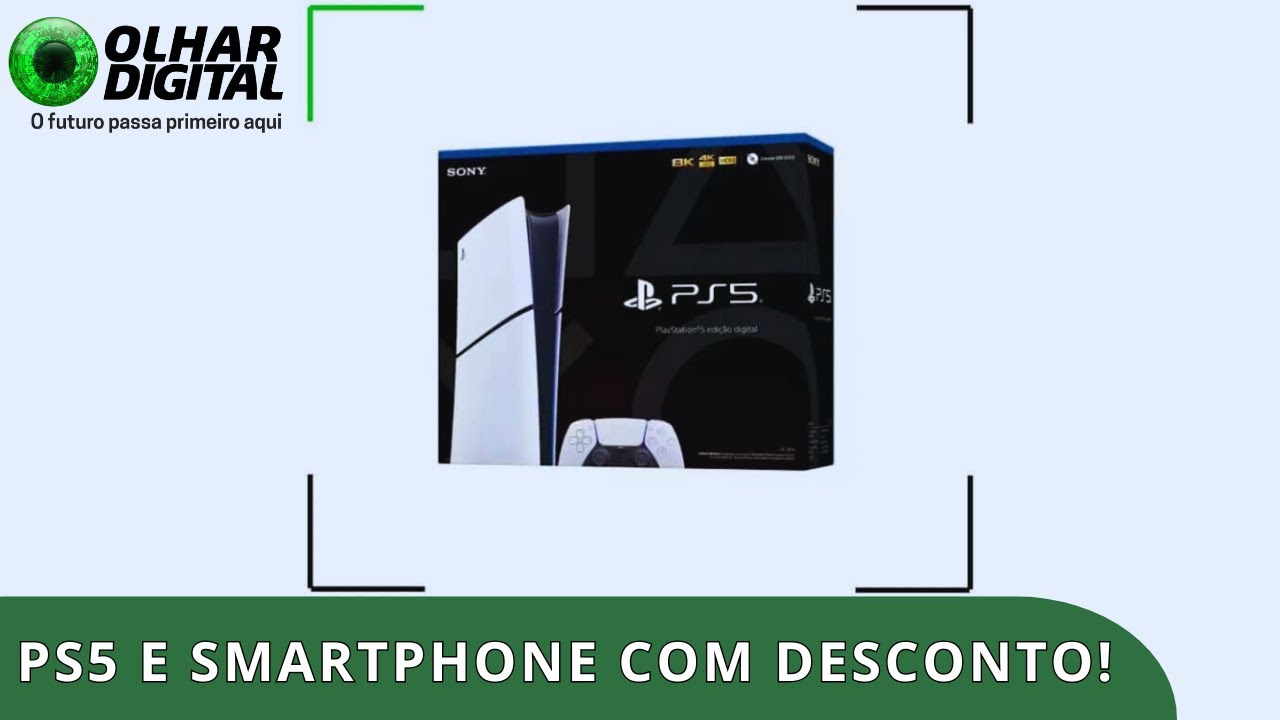 Ofertas: PS5 com desconto, smartphone 5G no precinho e mais