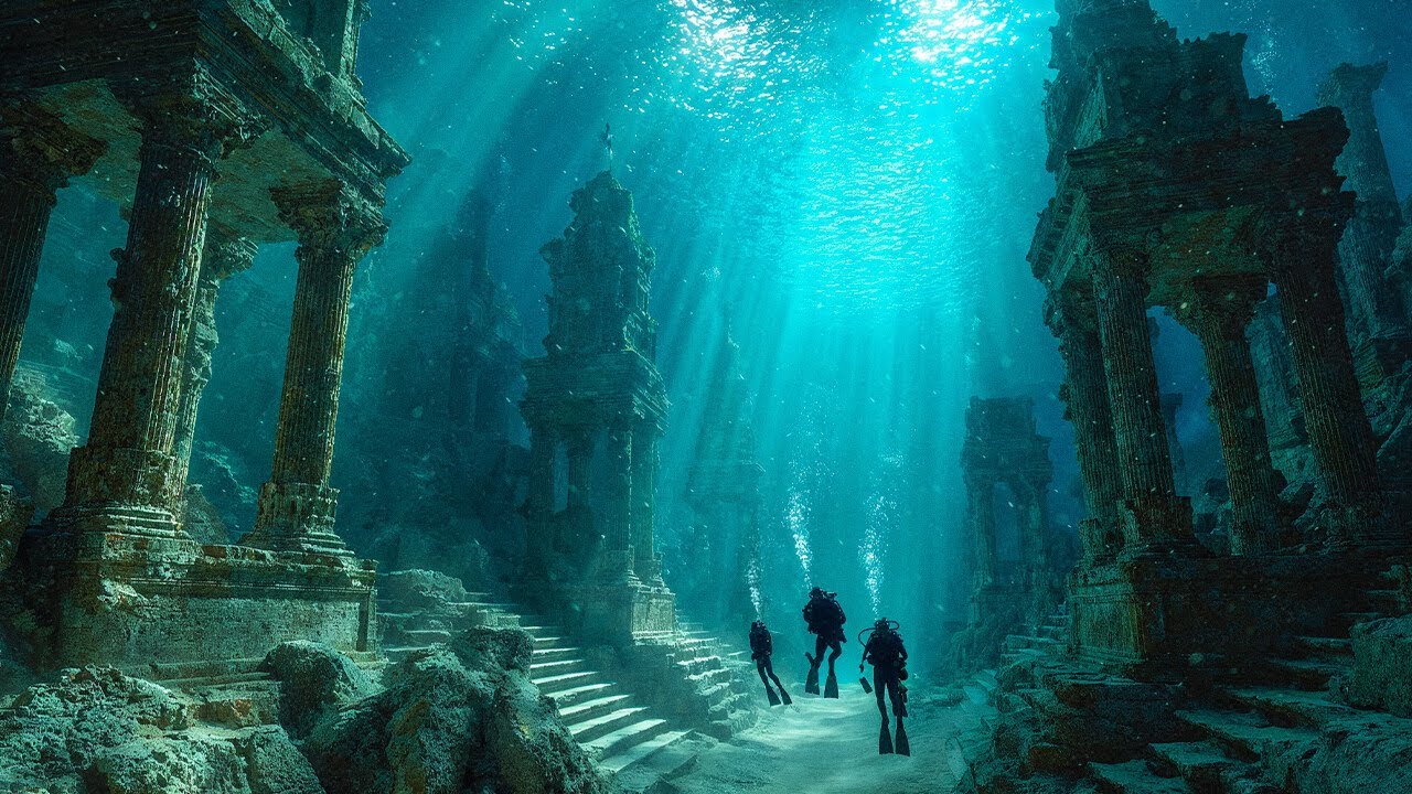 Pesquisadores encontraram uma enorme cidade subaquática perto de Cuba