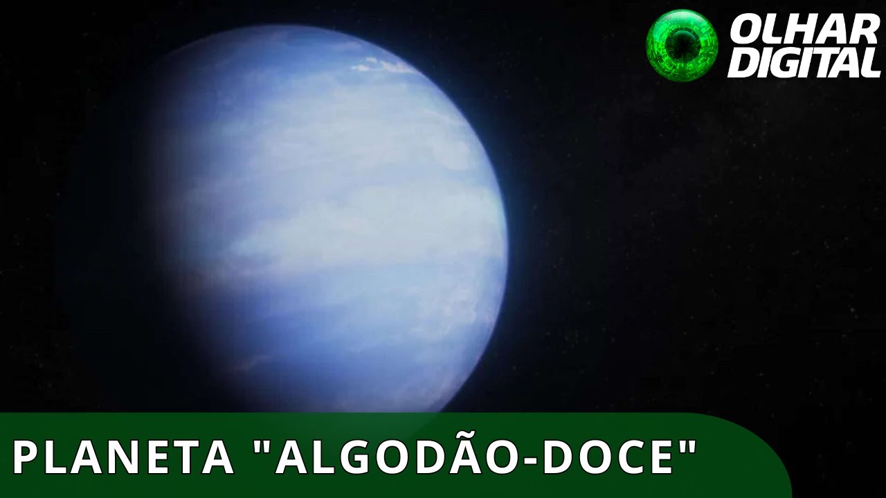 Planeta "algodão-doce" é perseguido por sua própria atmosfera