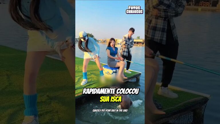 🎣 SORTE DE INICIANTE OU PURA EXPERIÊNCIA? Ela Pescou Um Gigante De 30 kg Em Segundos 😲