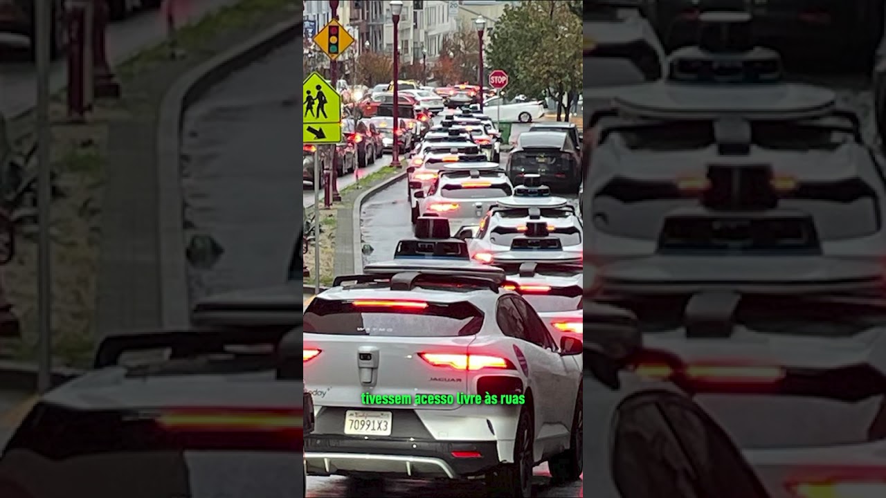 Robotáxis ficam paralisados durante apagão nos EUA