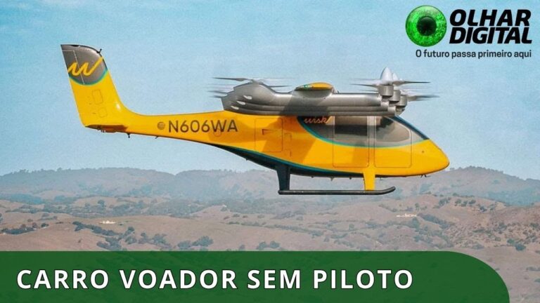 Táxi aéreo autônomo realiza voo inaugural nos EUA