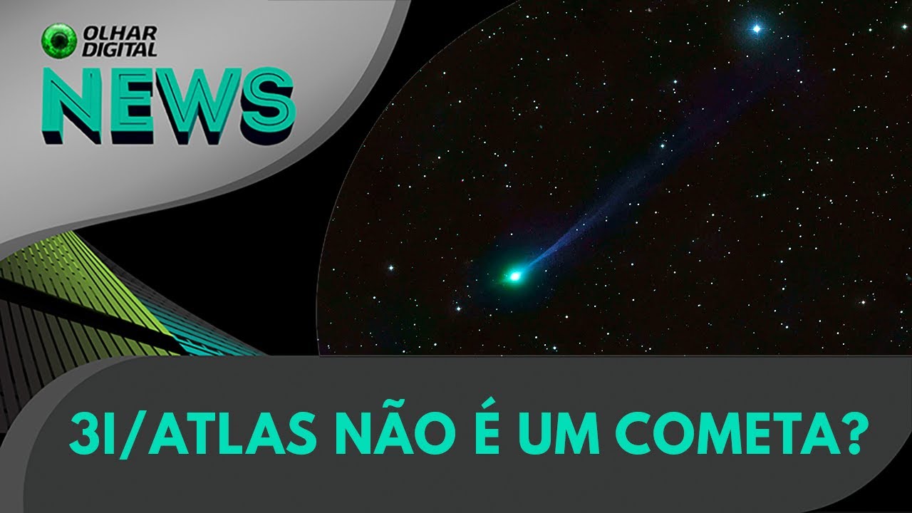 Ao vivo | 3I/ATLAS: estudo desafia classificação de visitante interestelar | 15/12/2025