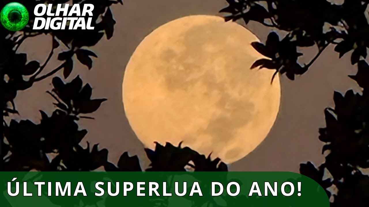 Última Superlua de 2025 ilumina o céu esta semana