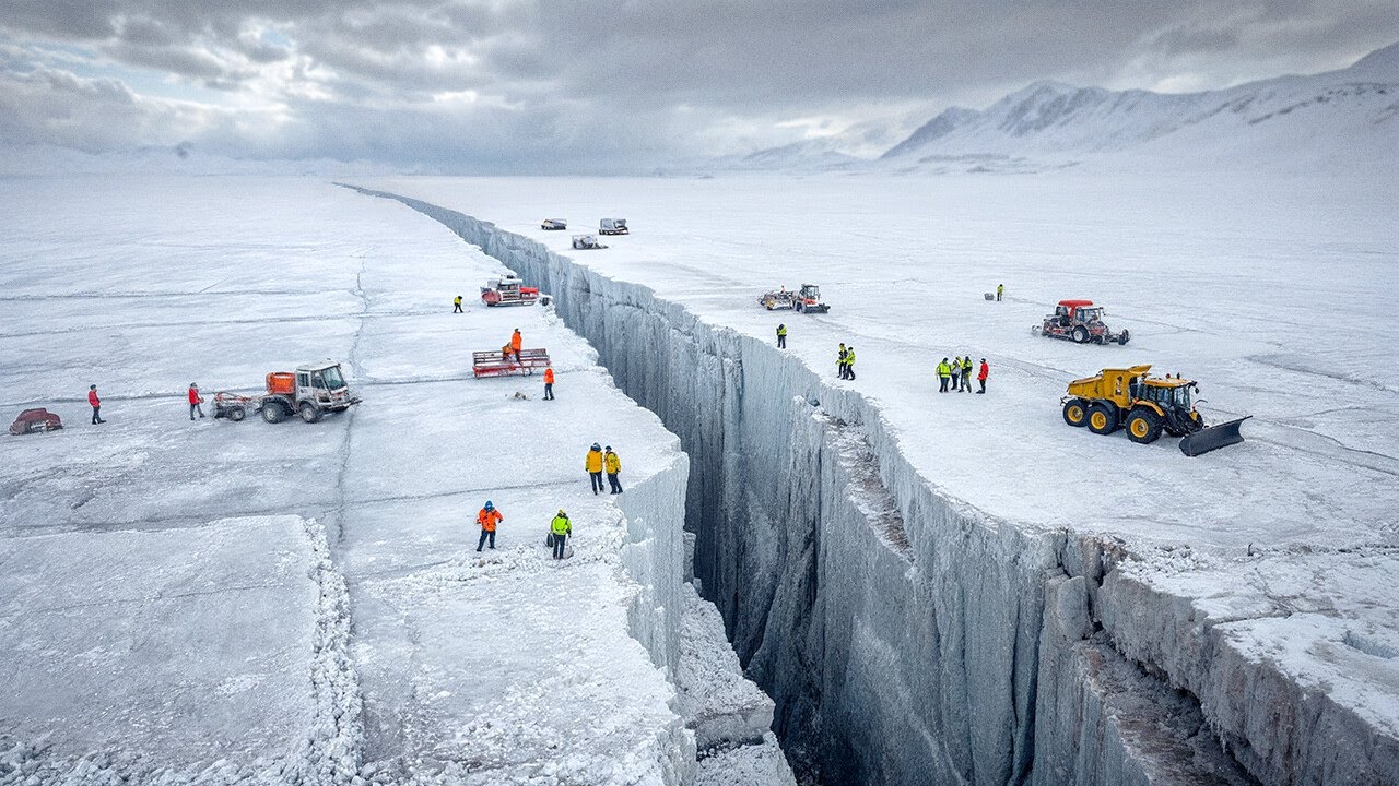 Um iceberg antártico do tamanho de Chicago acaba de revelar um segredo