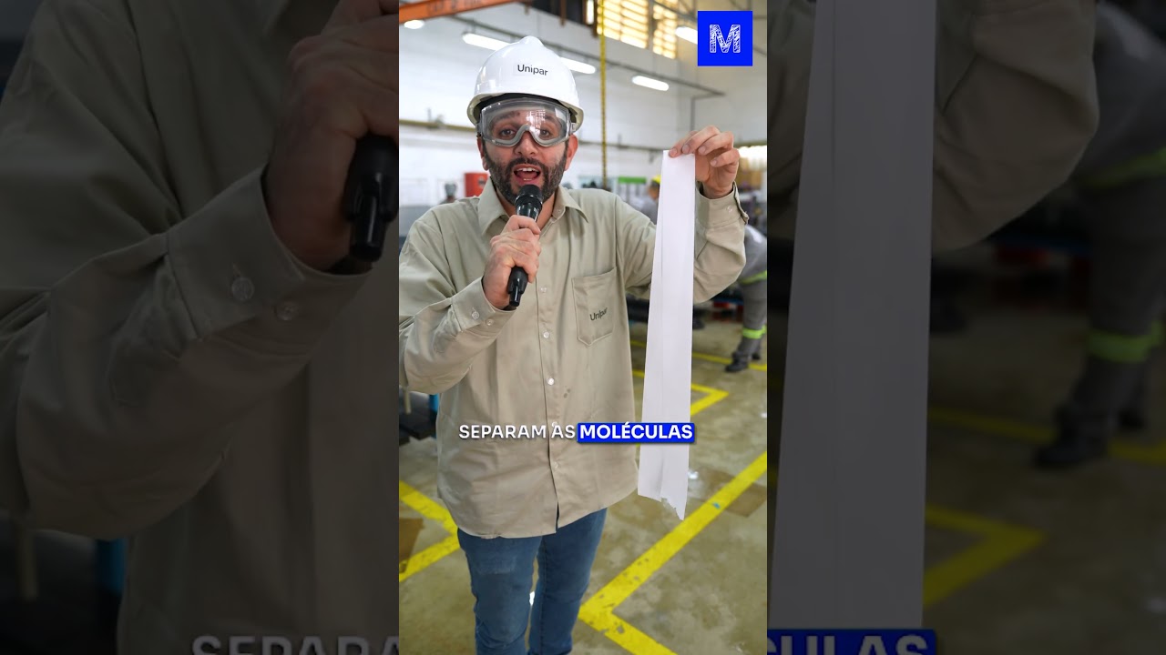 Uma SUPER MEMBRANA que SEPARA o SAL da ÁGUA!