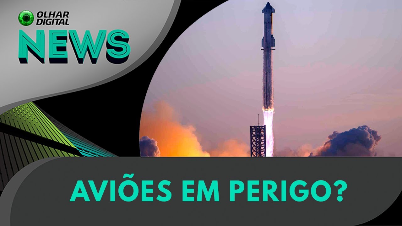 Ao vivo | Explosão de foguete da SpaceX quase gerou acidente aéreo | 22/12/2025