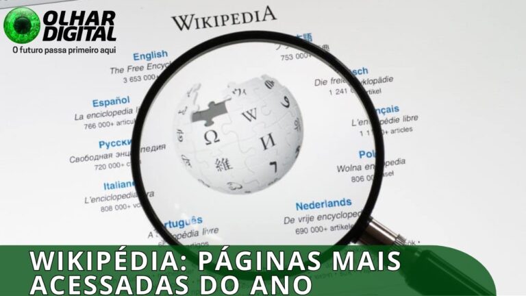 Wikipédia: ranking de páginas mais acessadas em 2025