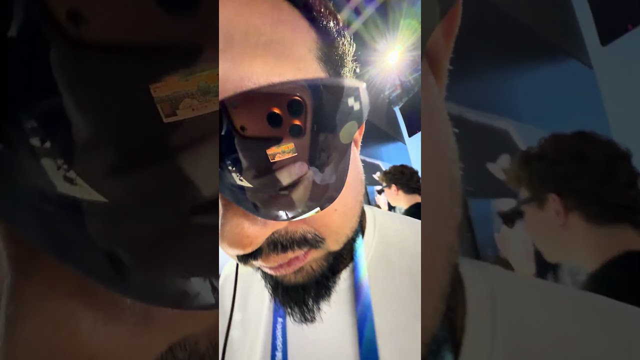 Esta é a forma de você levar uma smarttv nos seus óculos : Rayneo 4s @TCLBrasil