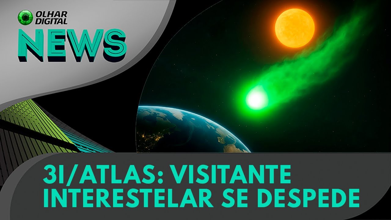 Ao vivo | 3I/ATLAS: o adeus definitivo ao visitante interestelar  | 16/01/2026