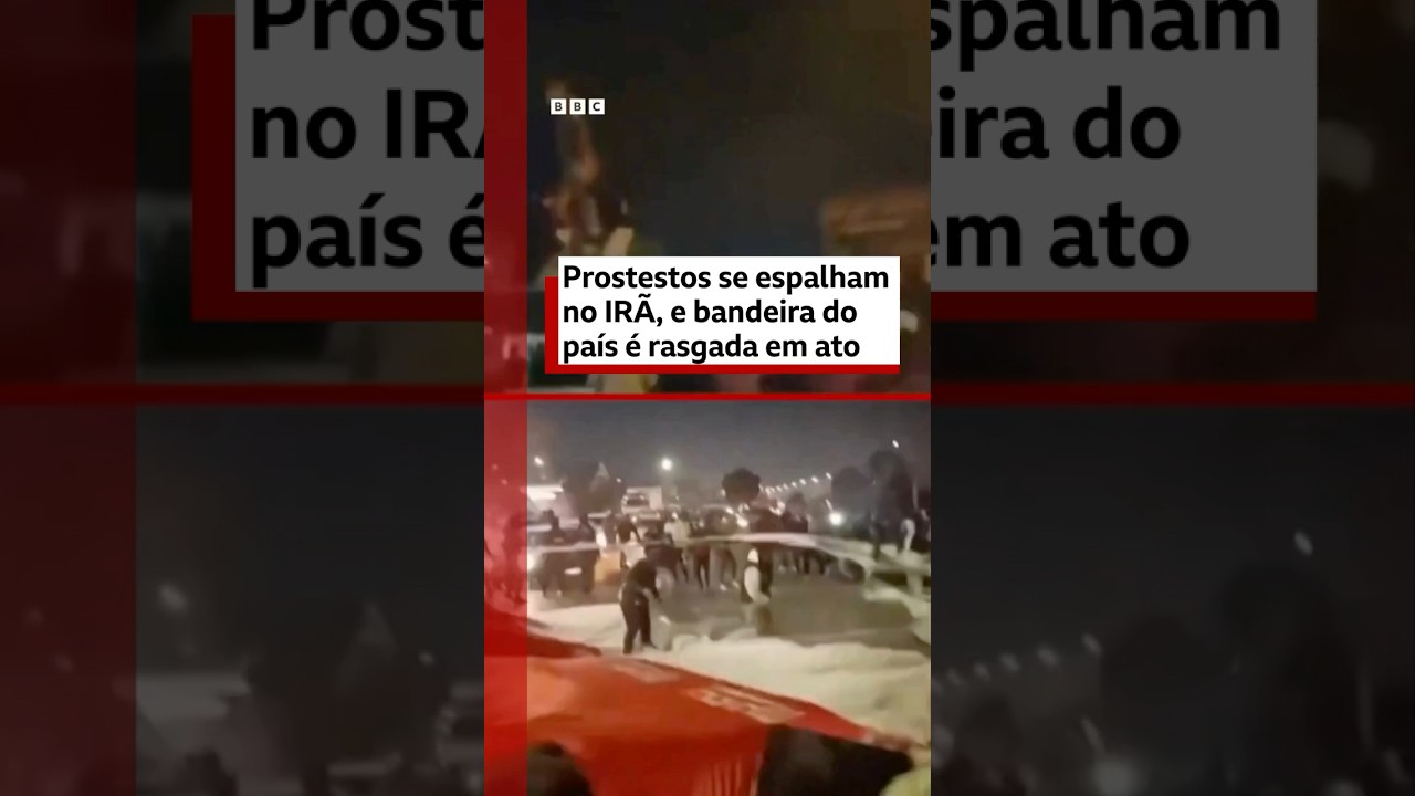 🇮🇷 'Viva o levante popular': protestos se espalham pelo Irã