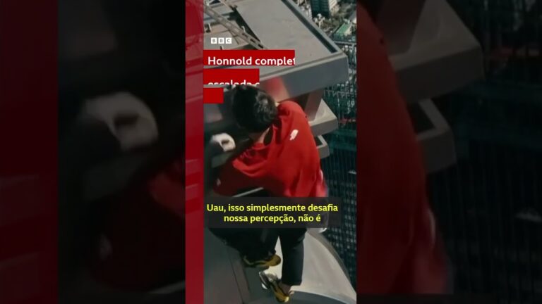 Escalador sobe arranha-céus de 508m em Taiwan sem equipamentos de segurança