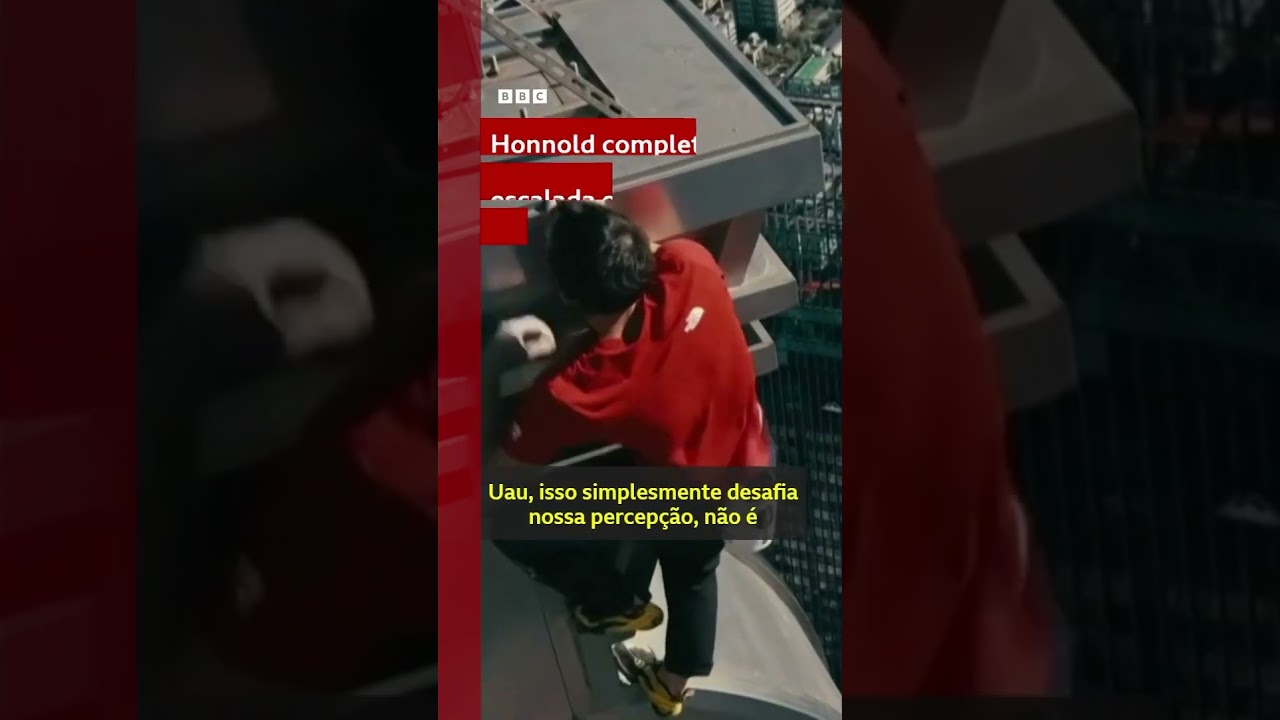 Escalador sobe arranha-céus de 508m em Taiwan sem equipamentos de segurança