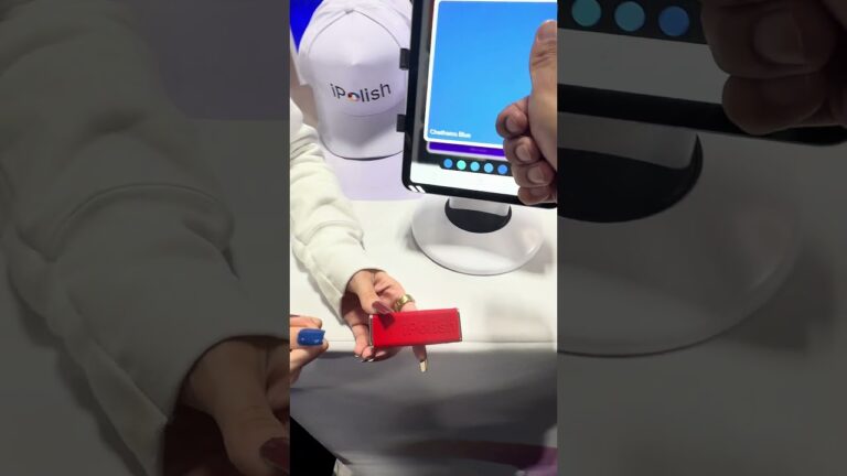 Agora você pode pintar sua unha instantaneamente