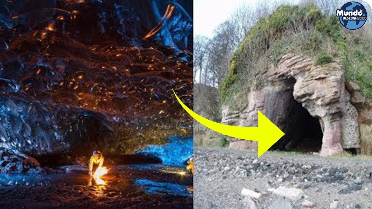 Esta caverna pode parecer comum, mas o interior é totalmente fora deste mundo