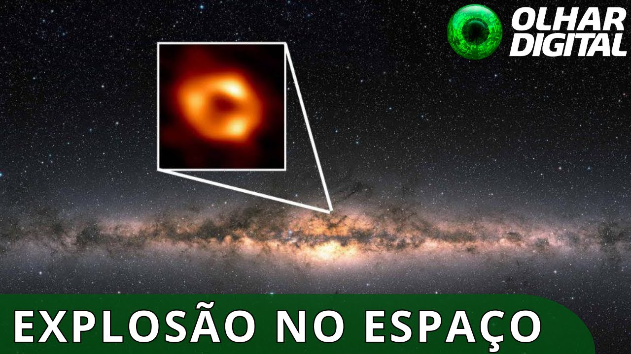 Buraco negro central da Via Láctea entrou em erupção