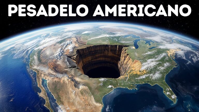 Um enorme buraco acaba de ser encontrado sob a América do Norte - e continua se expandindo