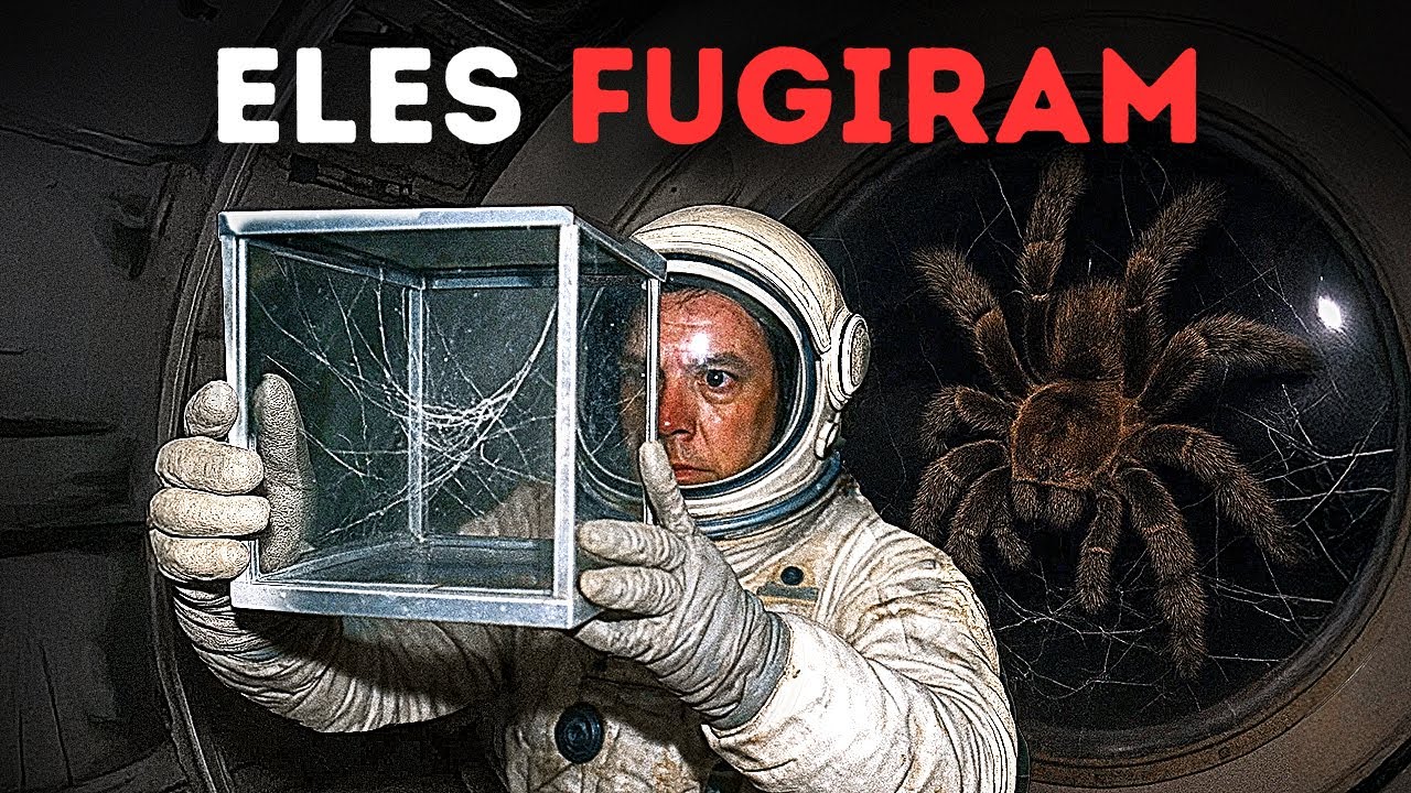 Colocaram aranhas na ISS e depois tudo deu errado