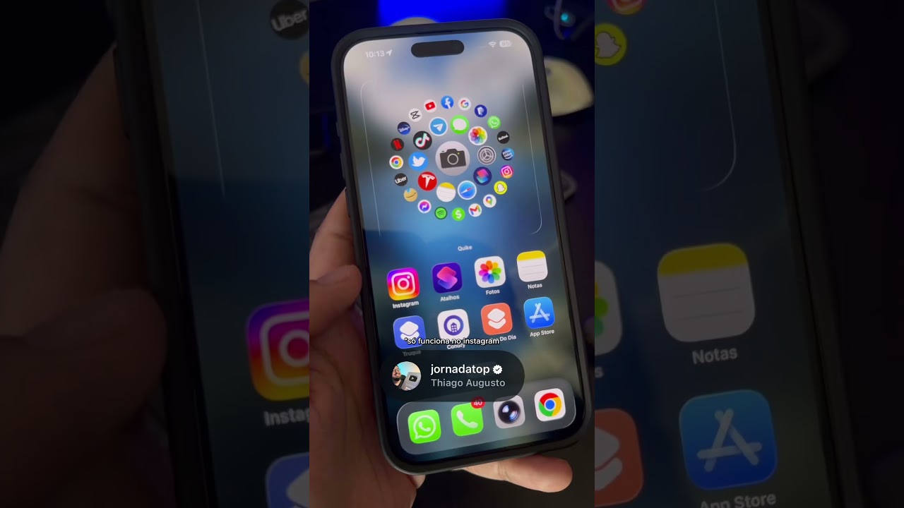 Como colocar o botão aplicável dentro do vídeo no Instagram