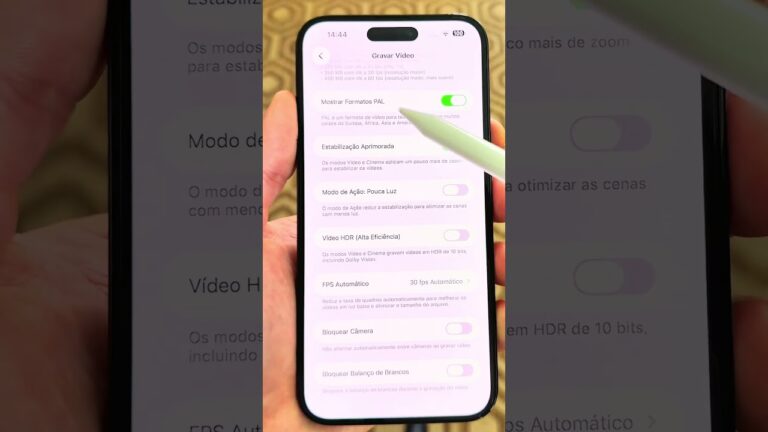 Como melhorar a qualidade da câmera de selfie do iPhone