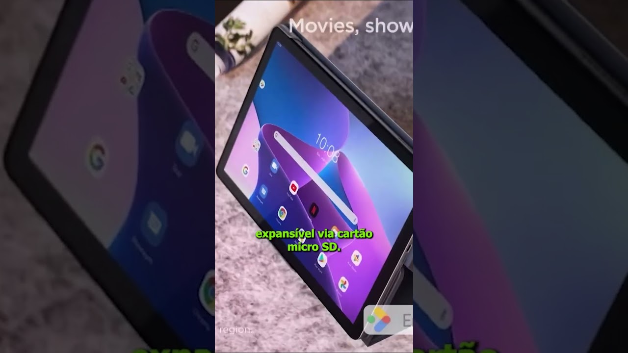 Conheça o tablet Lenovo Tab M10