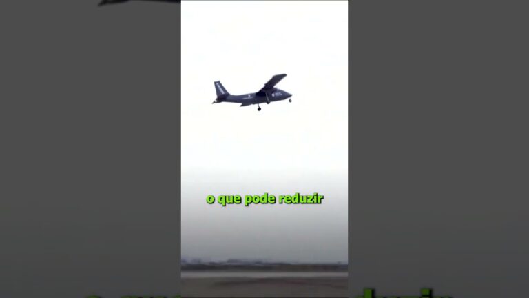 Drone chinês tem IA, carrega uma tonelada e pousa onde aviões não conseguem