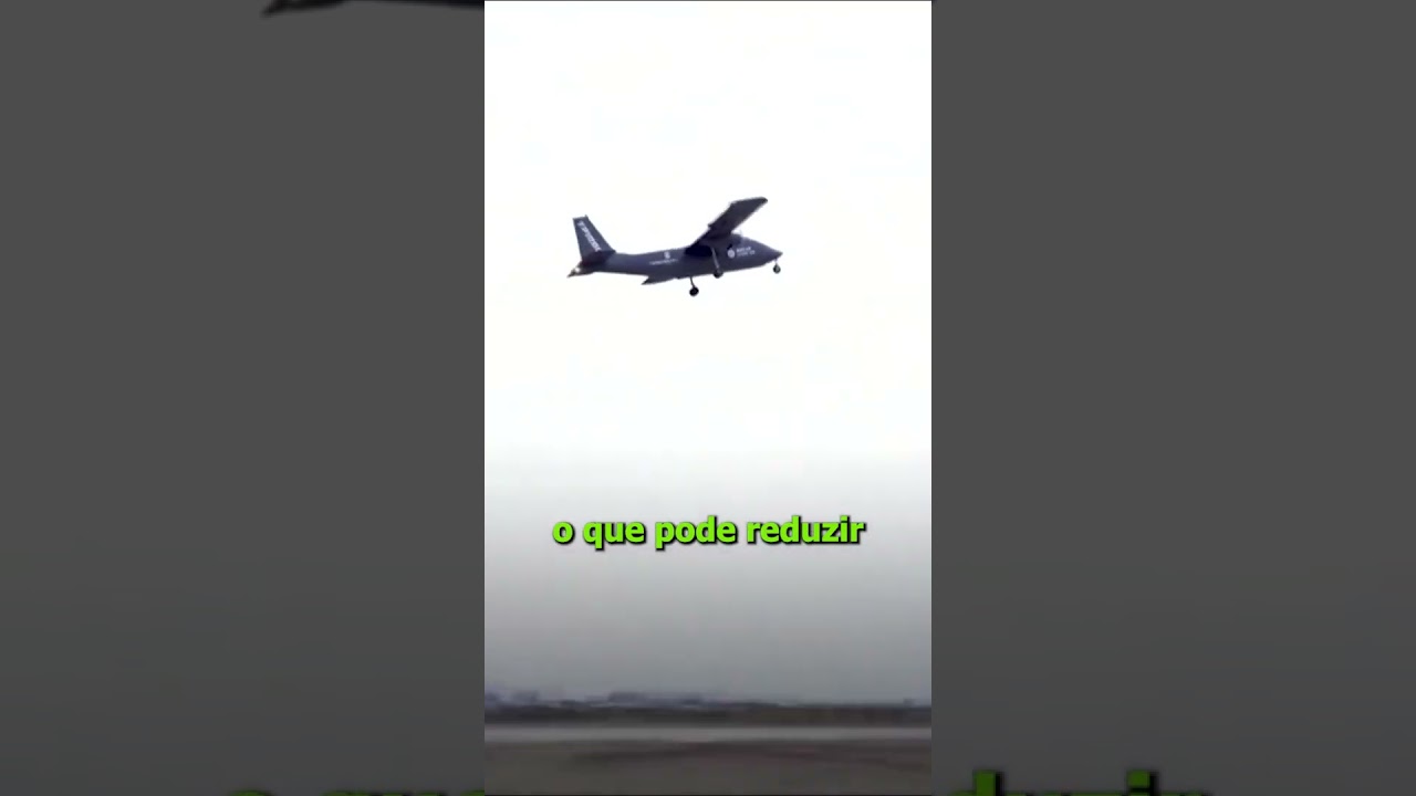 Drone chinês tem IA, carrega uma tonelada e pousa onde aviões não conseguem