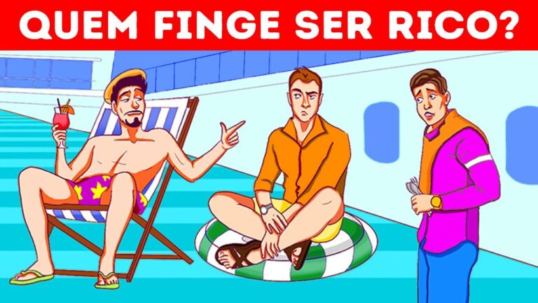 Apenas Mestres dos Enigmas Chegam ao Final 😈🧠 | +50 Desafios de Lógica