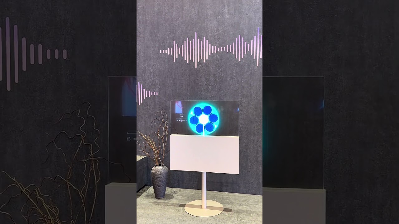 Essa é a primeira TV de Led transparente do mundo