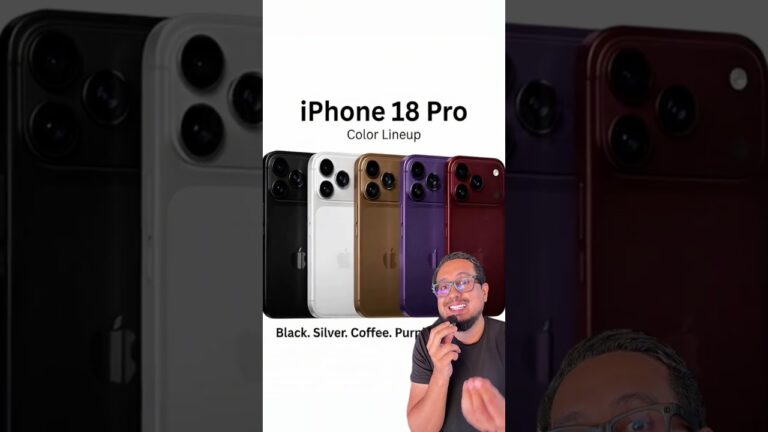 Esses são os novos rumores do iPhone 18