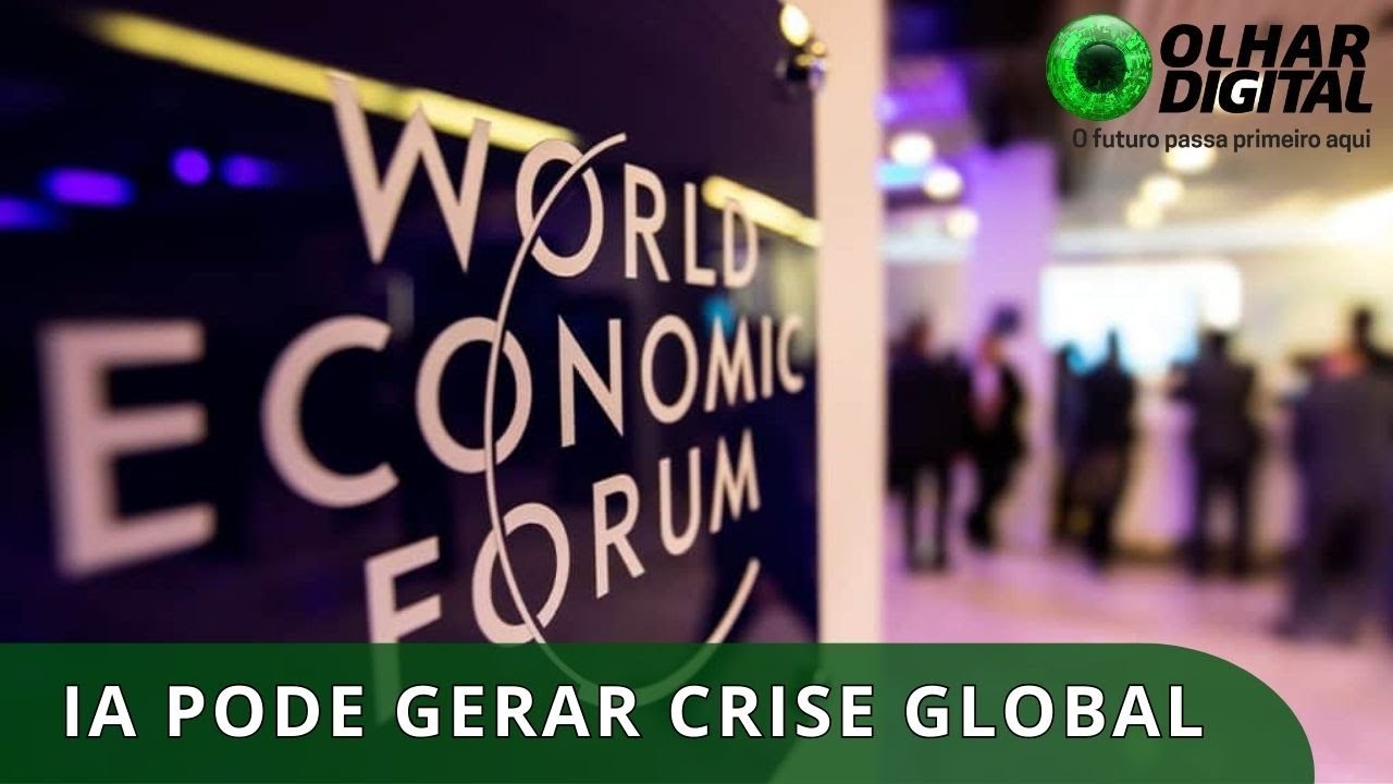 Fórum Econômico Mundial: IA é uma das principais ameaças globais