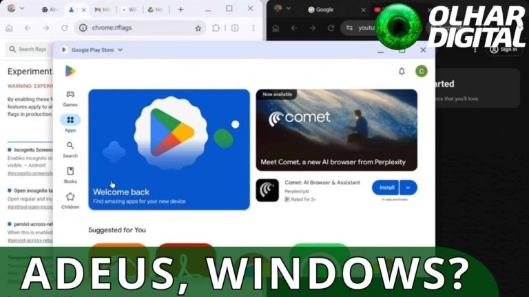 Google vaza sistema que transforma Android em computador
