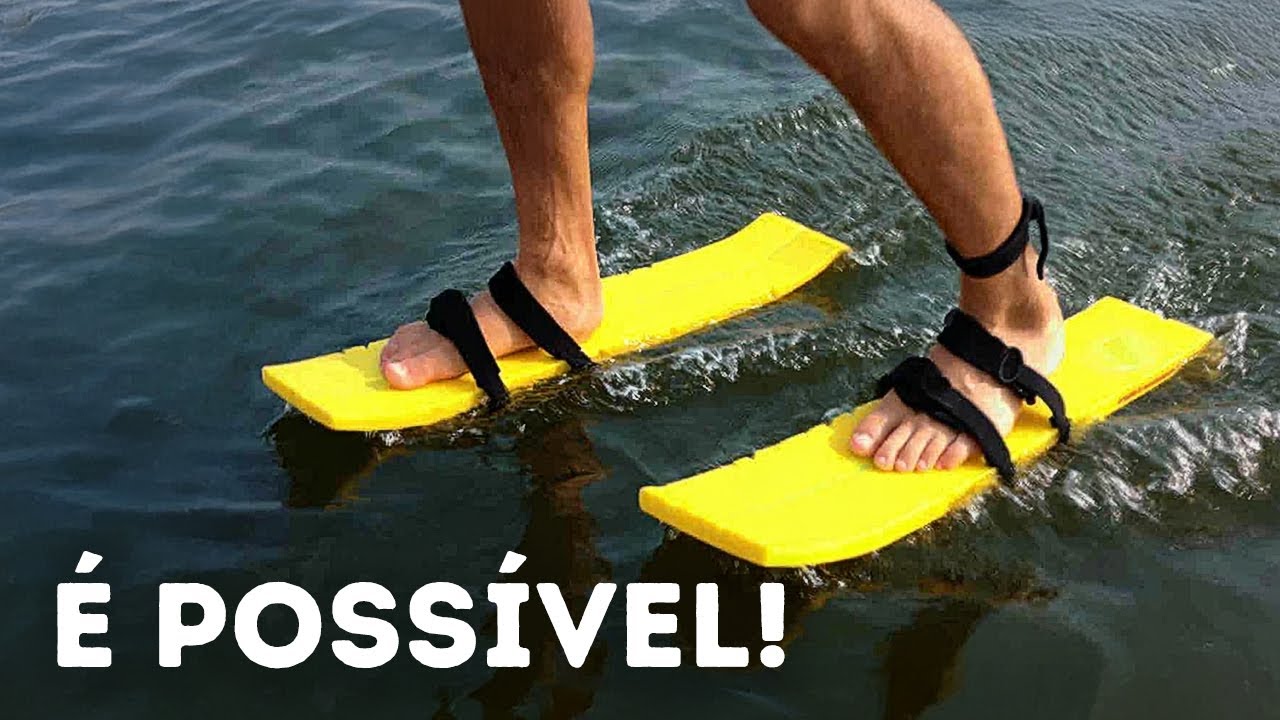 Tecnologia que permite que você faça o impossível - até mesmo andar sobre a água