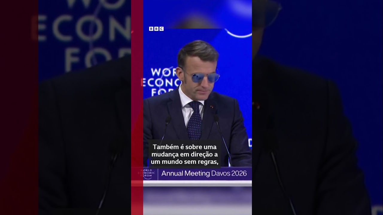 Macron sobre Trump: 'Preferimos o respeito, não valentões'