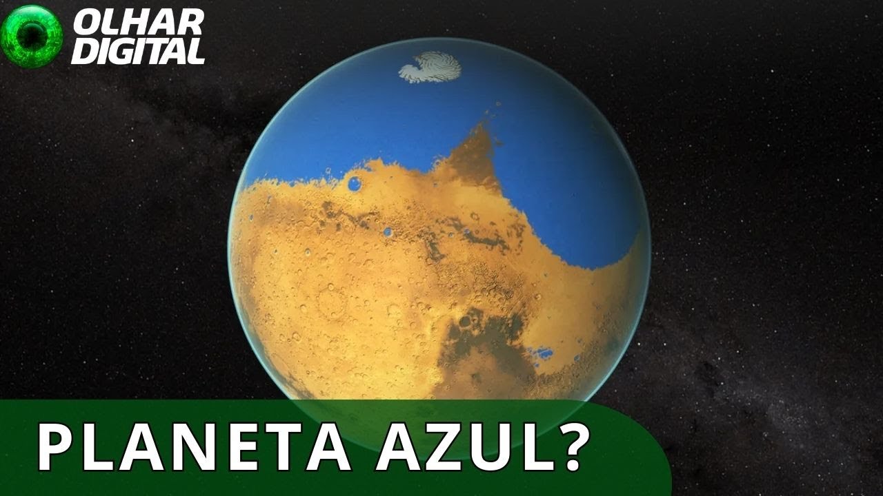 Marte já teve um vasto oceano, diz pesquisa