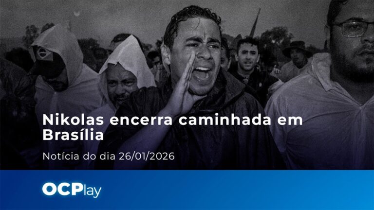 Milhares de apoiadores chegam a Brasília com Nikolas Ferreira
