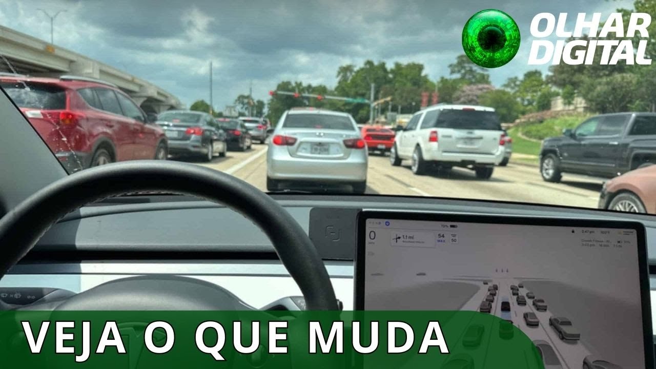 Musk muda tudo no sistema de ‘piloto automático’ da Tesla