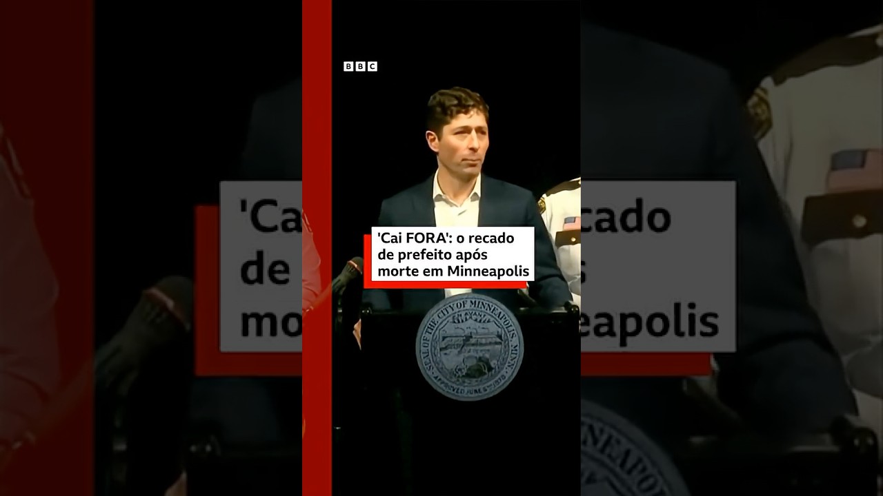 Prefeito de Minneapolis diz para a polícia de imigração de Trump 'dar o fora' da cidade