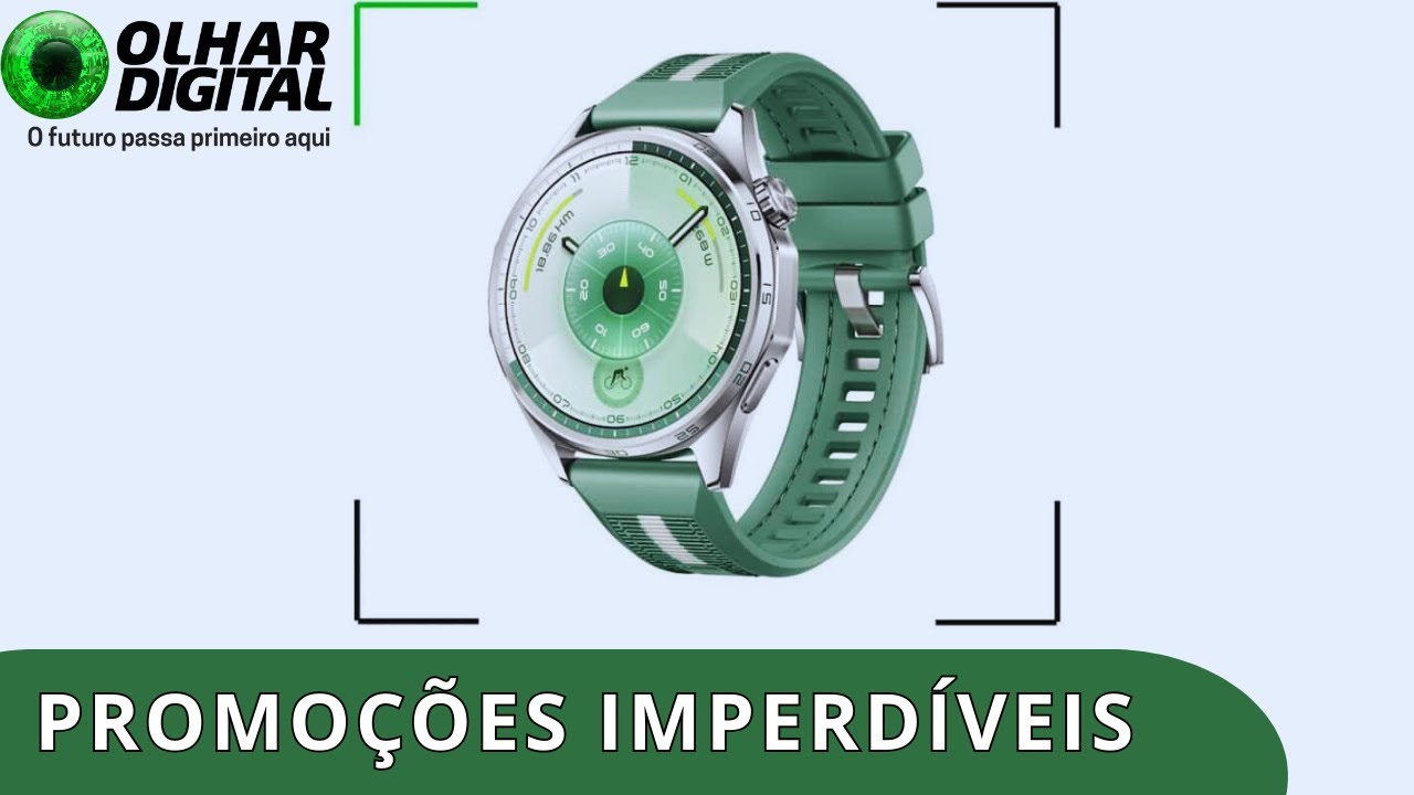 Ofertas do dia: celular 5G e smartwatch com GPS integrado