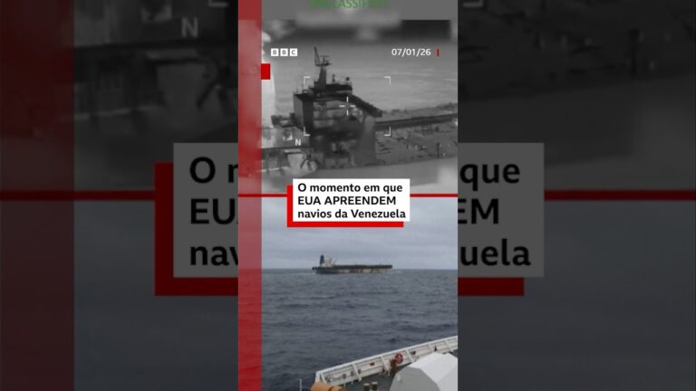 EUA dizem ter apreendido dois navios petroleiros ligados à Venezuela – um deles com bandeira russa