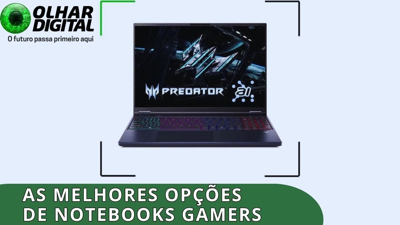 Os notebooks gamers ideais para quem quer turbinar a jogatina