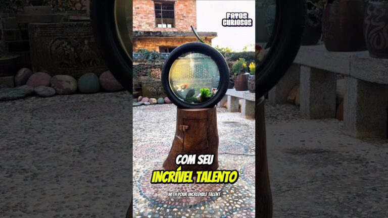 ESSE GAROTO IMPRESSIONOU A TODOS COM SEU TALENTO AO TRANSFORMAR LIXO EM LINDAS OBRAS DE ARTE