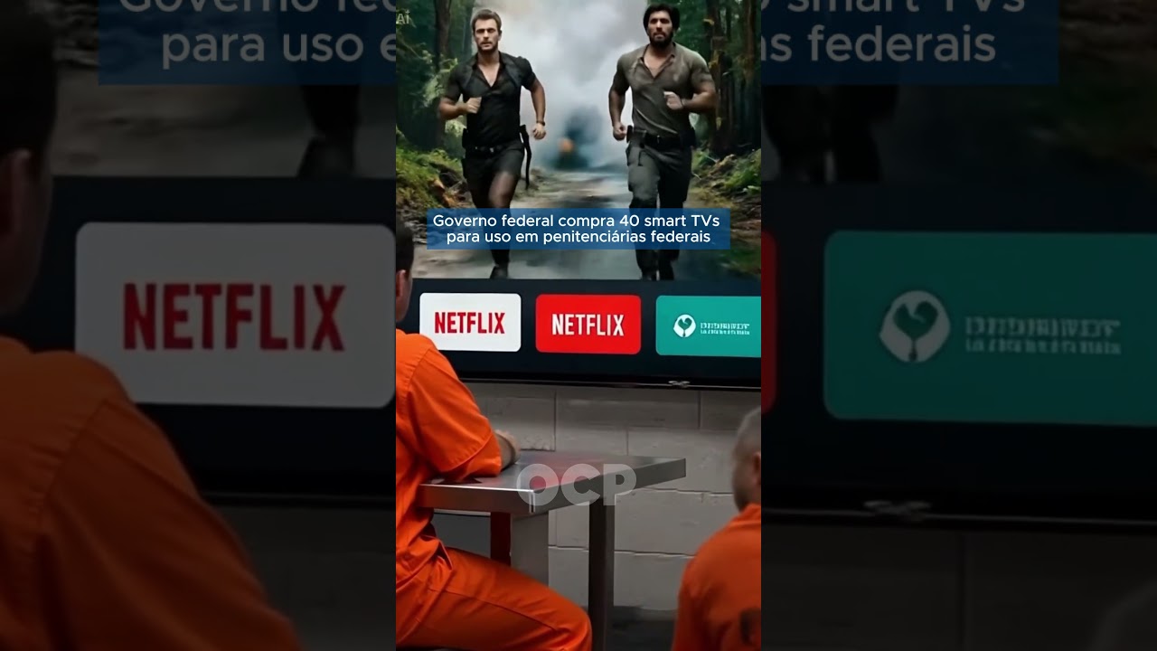 Governo federal compra 40 smart TVs para uso em penitenciárias federais