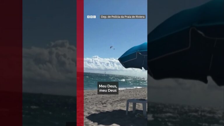 Parapentista sobrevive a queda de 150 metros