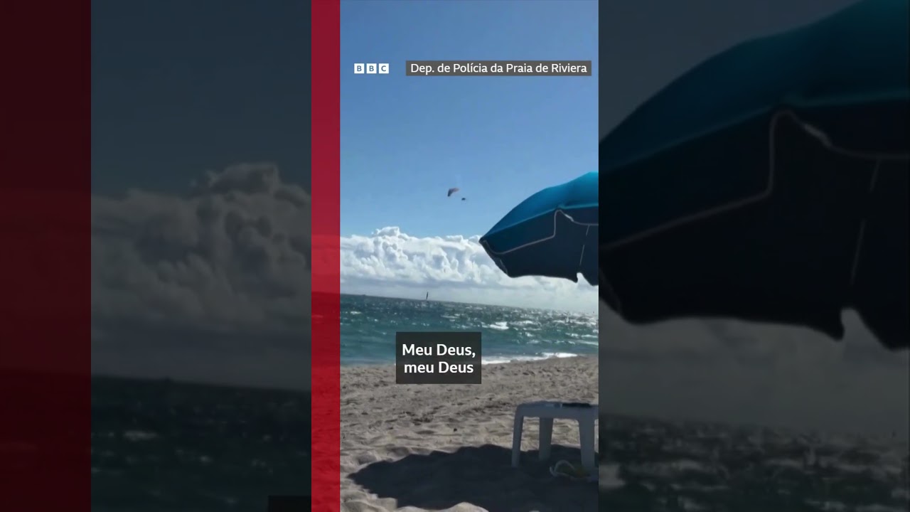 Parapentista sobrevive a queda de 150 metros